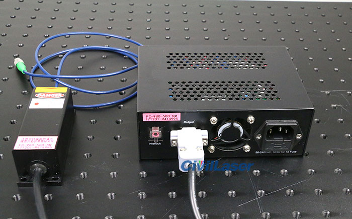 795nm fiber coupled laser